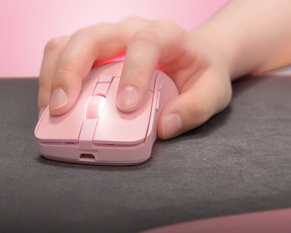 COUGER SURPASSION RX Wireless Optical Gaming Mouse-pink