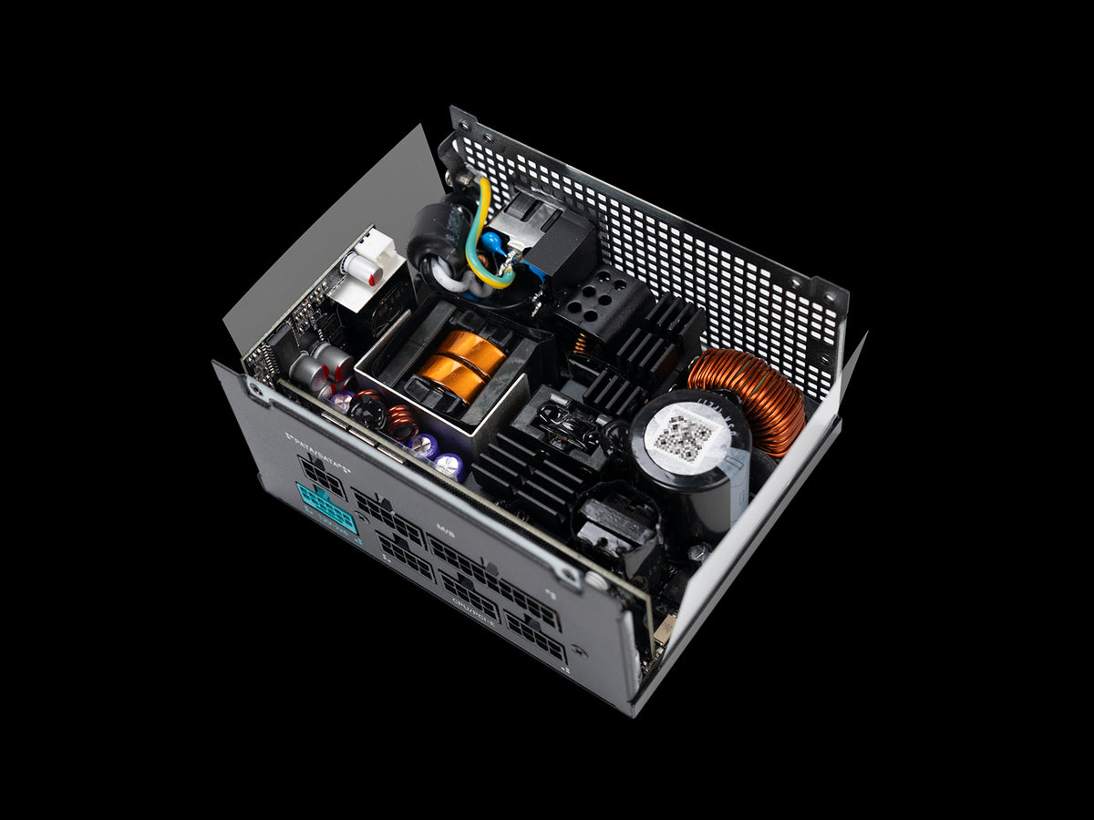 DeepCool GamerStorm PS850G 850W 80 PLUS Gold & Cybenetics Platinum SFX Fully Modular Power Supply, SFX12V V4.1 & Native ATX 3.1, Dual-Color PCIe 5.1 12V-2x6 Cable, 92mm FDB Fan, Sleeved Cables, Black | R-PS850G-FE0B-JGUK