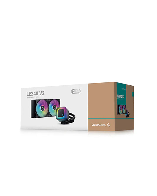 Deepcool LE240 V2 240mm CPU Liquid Cooler Black