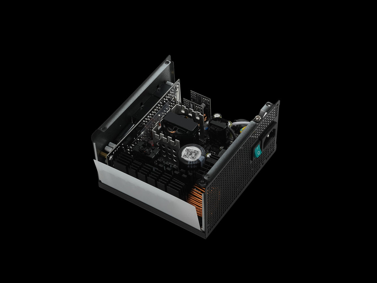 Deepcool PSU PQ1200G UK 80PLUS® GOLD, ATX 3.1 + PCI-E 5.1 Fully Modular - Black