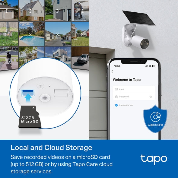 TP-LINK Tapo C410 KIT Smart Wire-Free Security Camera and Solar Panel