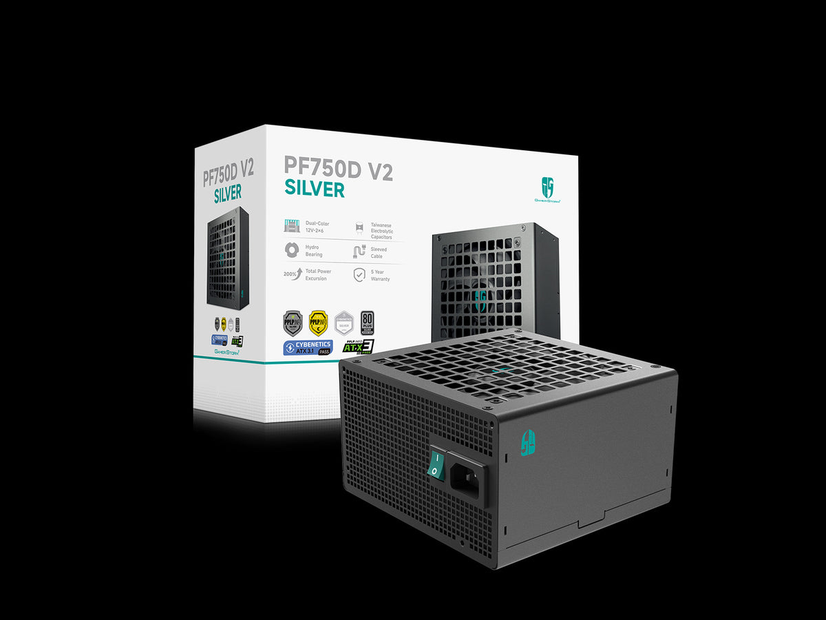 DeepCool GamerStorm PF750D V2 750W 80+ Silver Power Supply