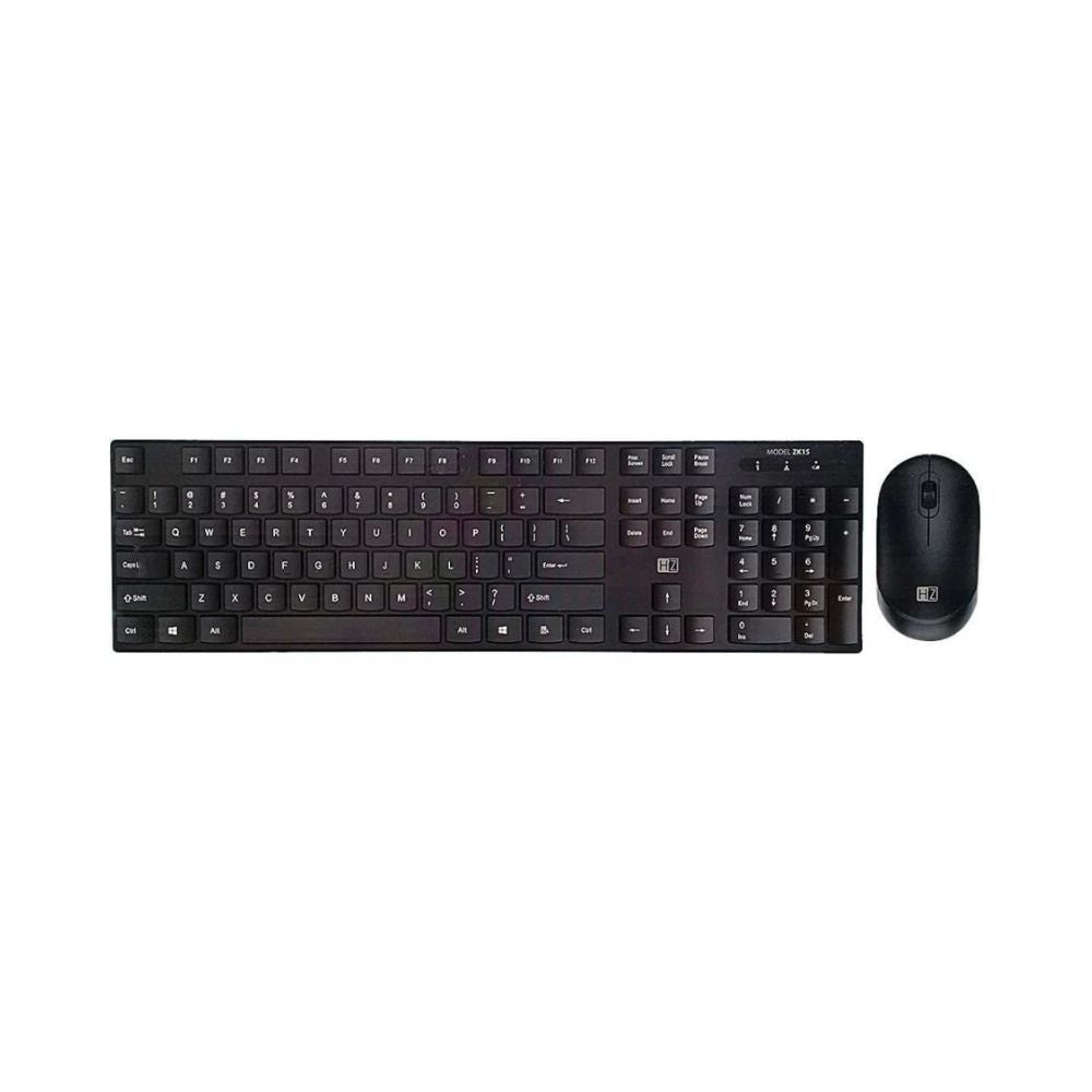Heatz ZK15 Wireless Keyboard Mouse Combo – Arabic / English