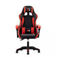 WB Gaming Chair With Arm Rest Faux Leather Black/Red