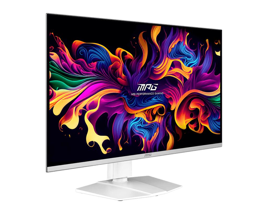 MSI MPG 321URXW QD-OLED White 31.5″ 4K UHD 240Hz Gaming Monitor
