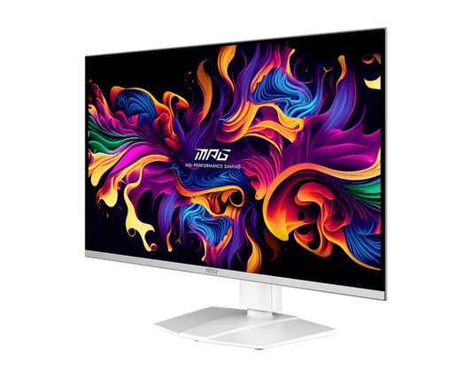 MSI MPG 321URXW QD-OLED White 31.5″ 4K UHD 240Hz Gaming Monitor