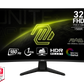 MSI MAG 32C6 32″ FHD Curved Gaming Monitor – 1500R VA Panel, 180Hz, 1ms, AI Vision, Adaptive-Sync