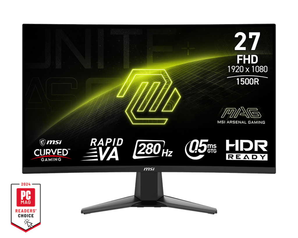 Msi Mag 276CXF 27" FHD 280Hz Curved Gaming Monitor