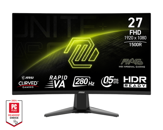 Msi Mag 276CXF 27" FHD 280Hz Curved Gaming Monitor