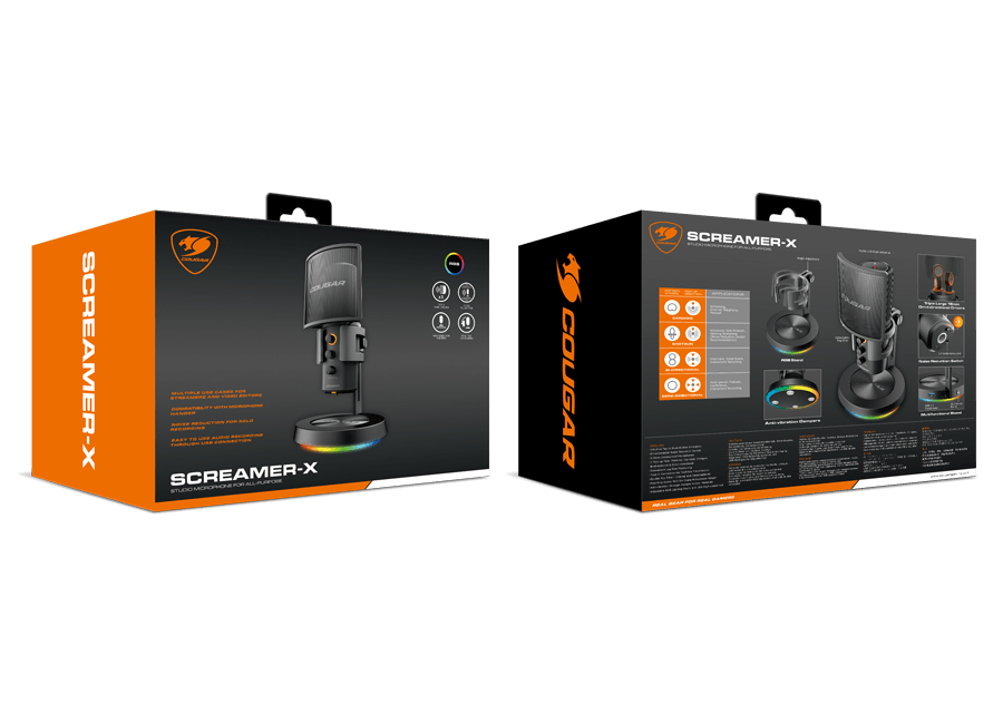 COUGAR Screamer-X Studio USB Gaming Microphone