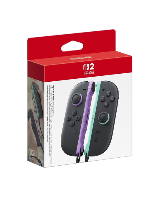 Nintendo Switch 2 Joy-Con™ 2 (L/R) – Light Purple / Light Green