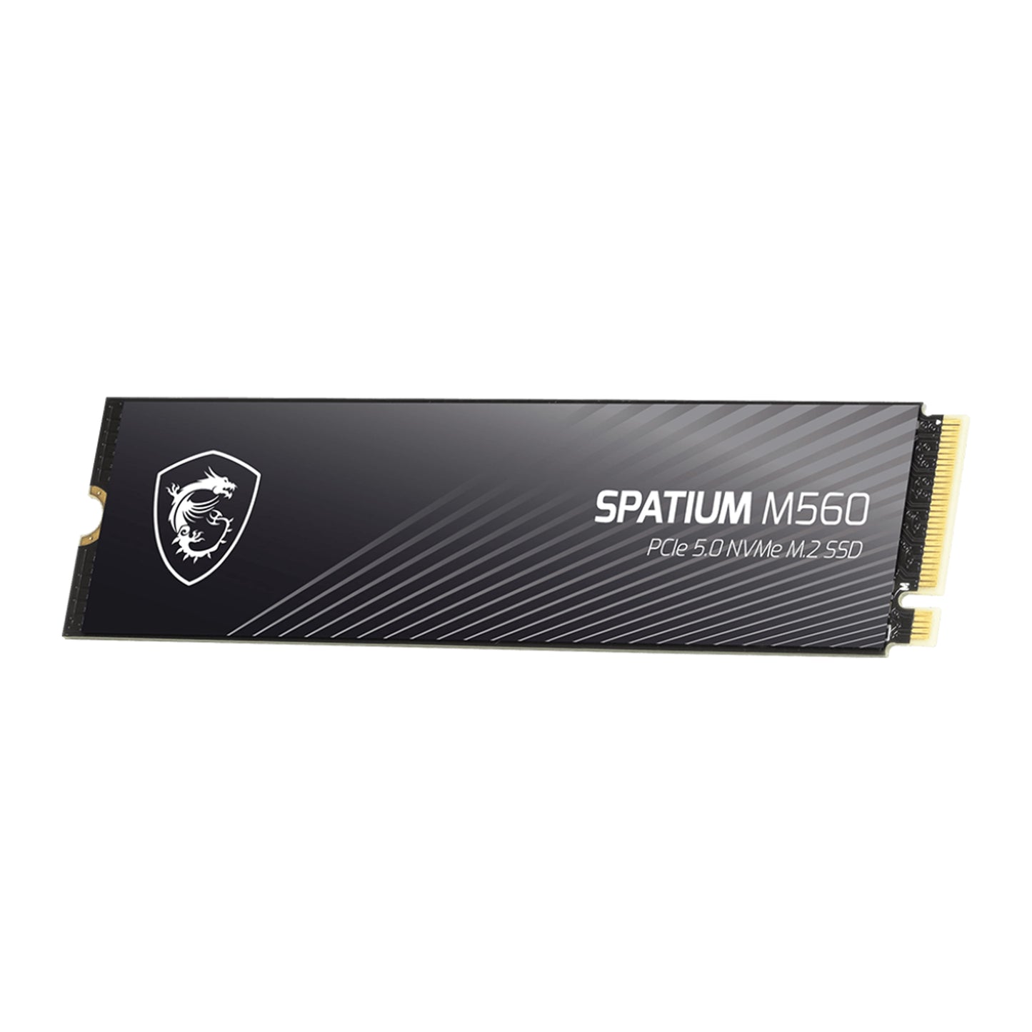 MSI SPATIUM M560 PCIe 5.0 NVMe M.2 Internal SSD, 2TB Capacity, Up to 10300 MB/s Sequential Read & 8700 MB/s Sequential Write Speed, 1200 TBW, 3D NAND Flash Memory