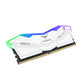 TEAMGROUP T-Force Delta RGB DDR5 Ram 32GB (2x16GB) 6200MHz PC5-49600 CL38 Desktop Memory Module Ram for 600 700 Series Chipset XMP 3.0 Ready White-GC