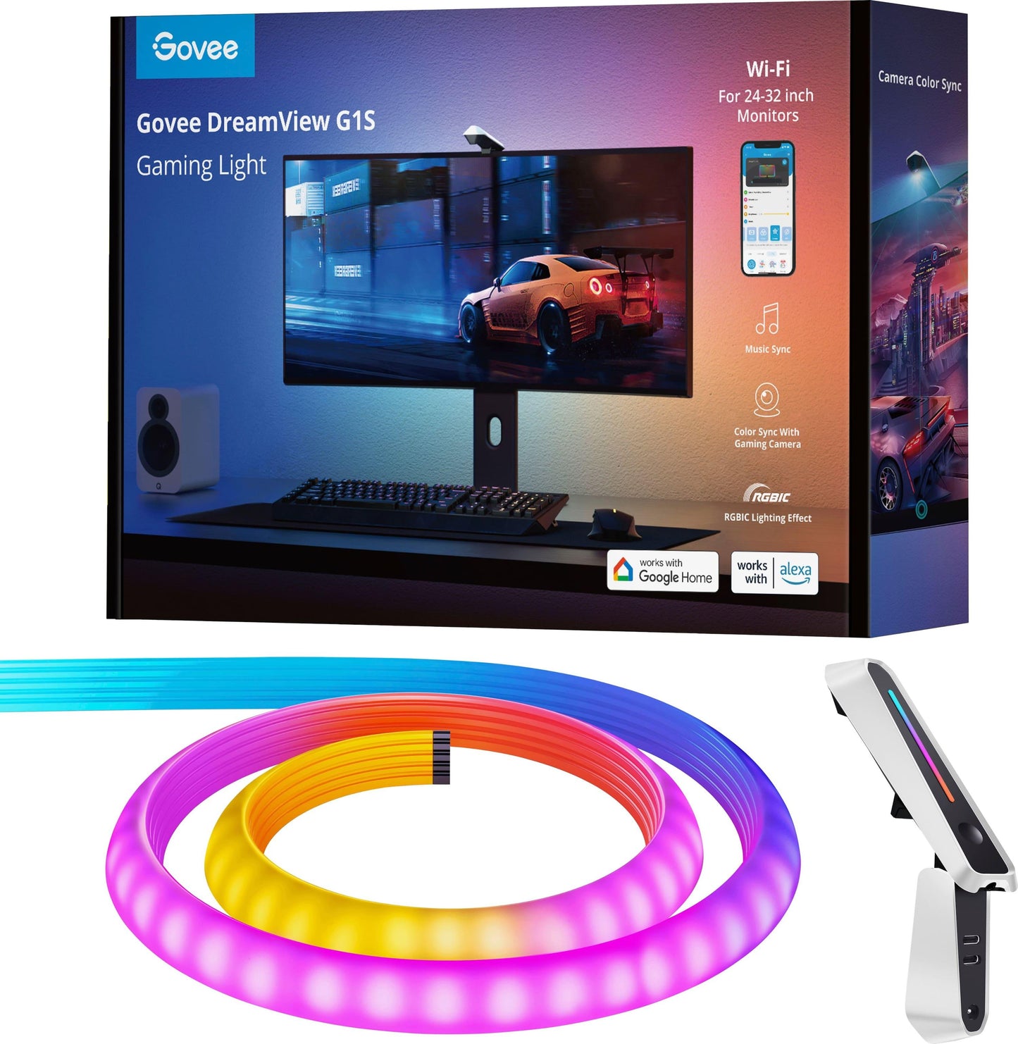 Govee DreamView G1S Backlight Immersion Kit Gaming Edition (24"-32")