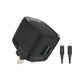 GNPDQ2UCLWCBK Green Lion PD 20W + QC Wall Charger With USB-C To Lightning Cable ,GNPDQ2UCLWCBK