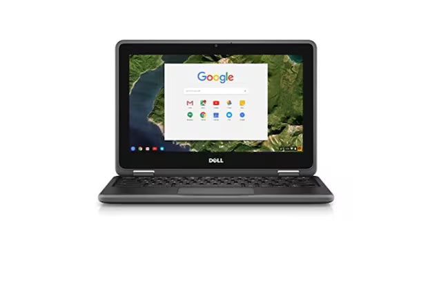 Dell Chromebook 3189 11.6” 2-in-1 Touchscreen Laptop | Intel Celeron, 4GB RAM, 32GB SSD, Chrome OS, 360° Convertible  (Refurbished)