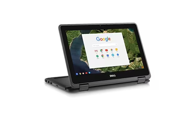 Dell Chromebook 3189 11.6” 2-in-1 Touchscreen Laptop | Intel Celeron, 4GB RAM, 32GB SSD, Chrome OS, 360° Convertible  (Refurbished)