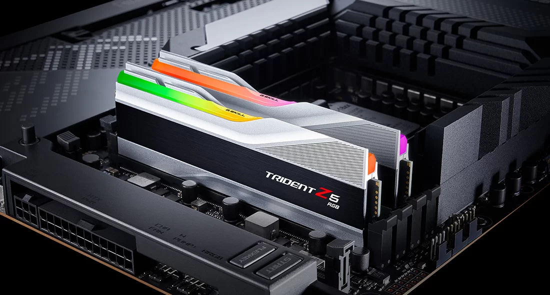 G.SKILL Trident Z5 RGB DDR5-6000 CL36-36-36-96 1.35V 32GB (2x16GB) Intel XMP / AMD EXPO Desktop Memory Kit