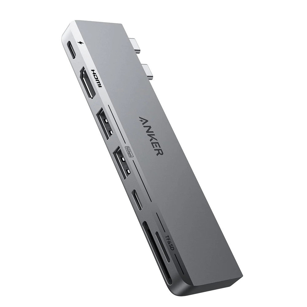 Anker 547 USB-C Hub 7-in-2 for MacBook B2B - UN Gray, A8354HA1