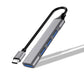 Go Des Multifunction USB-C To Docking Station Grey 4 IN 1 , GD-UC702S