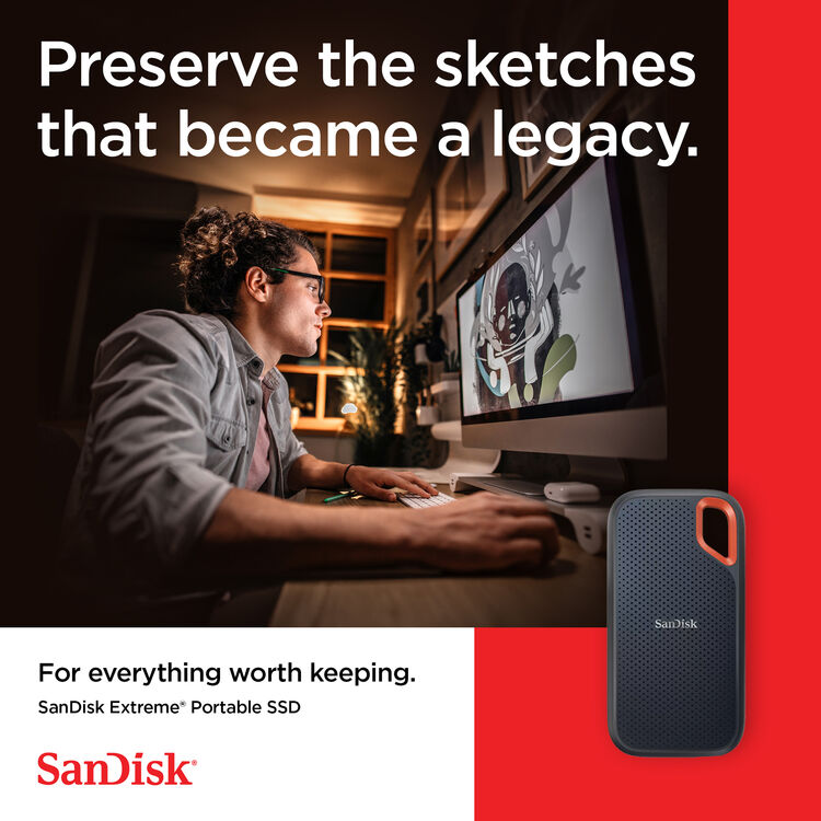 SanDisk Extreme PRO Portable SSD - 1TB-SDSSDE81-1T00-G25