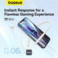 Baseus Bowie P1 Neckband Wireless Earphones - 30H Playtime, V5.2 Bluetooth Headphones, Magnetic In-Ear Earbuds, IPX5 Waterproof - White