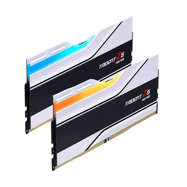 G Skill Trident Z5 Neo RGB 32GB (2x16GB) AMD EXPO, DDR5-6400MTs, CL30-39-39-102 1.40V, White-GC