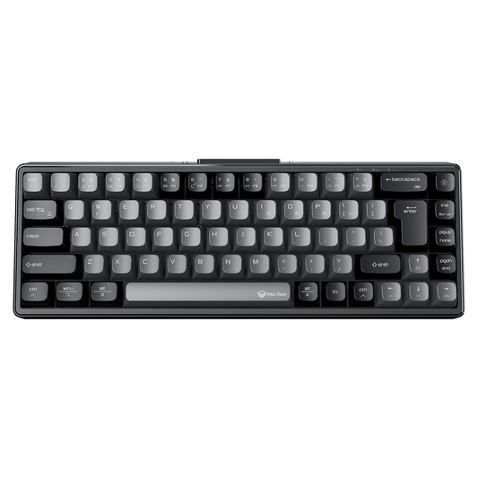 MEETION MK12 Black 65% Tri-Mode Wireless RGB Mechanical Keyboard – Arabic/English Layout