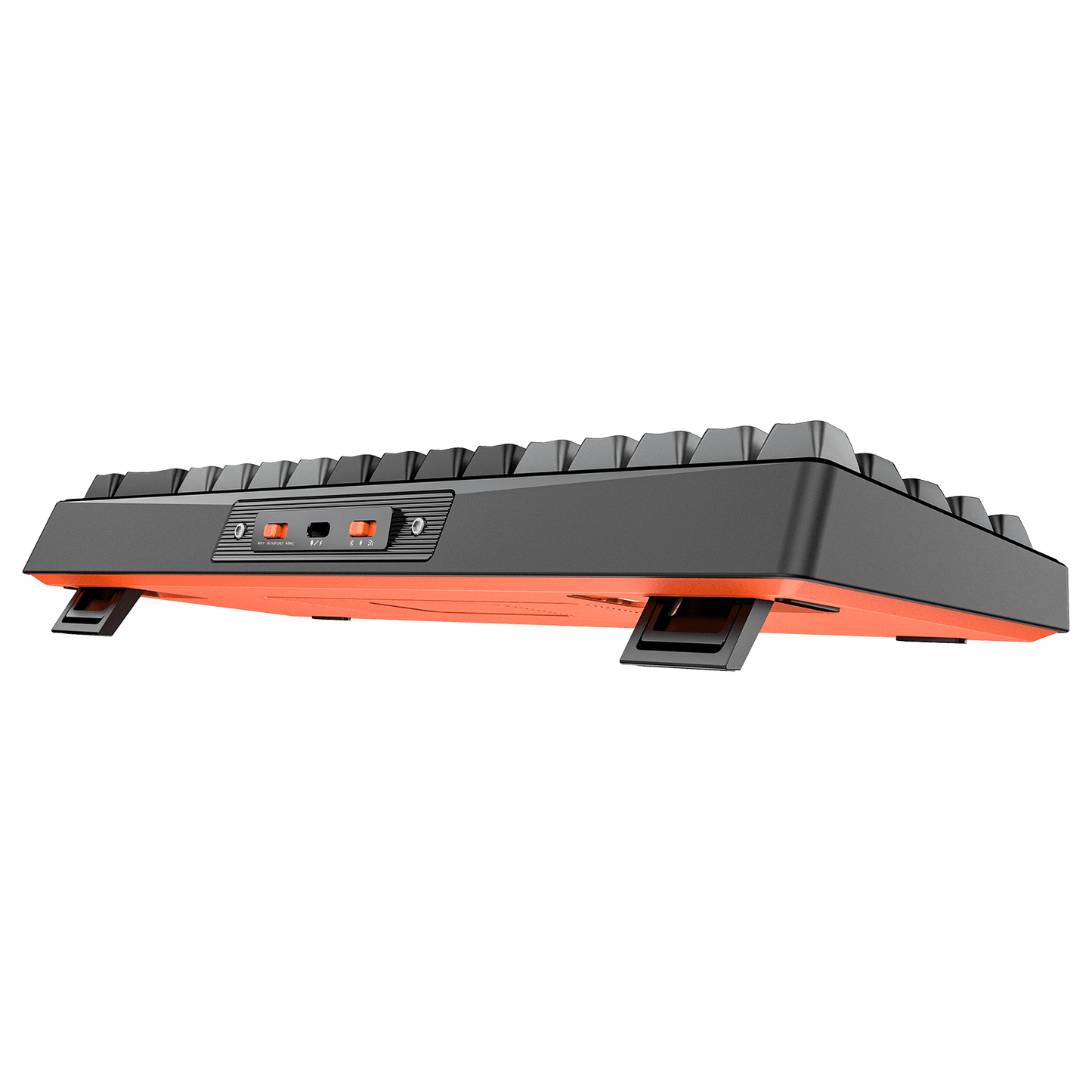 MEETION MK12 Black 65% Tri-Mode Wireless RGB Mechanical Keyboard – Arabic/English Layout