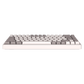 MEETION MK12 White 65% Tri-Mode Wireless RGB Mechanical Gaming Keyboard– Arabic/English Layout