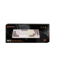 MEETION MK12 White 65% Tri-Mode Wireless RGB Mechanical Gaming Keyboard– Arabic/English Layout