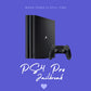 Jailbreak PS4 PlayStation 4 Pro Jet Black 1TB Console,  -Pre-Owned