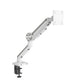 Devo Gaming Monitor Arm - 1 Monitor v2 - White/Silver