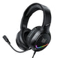 ONIKUMA X31 Wired Headphone with RGB Colorful Lighting Surround Sound Over-Ear Wired Headset Gamer for PC Gaming Xbox.