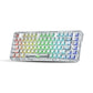 Redragon Elf Pro K649 Wireless Crystal 75% Gasket Hot-Swappable Mechanical Keyboard