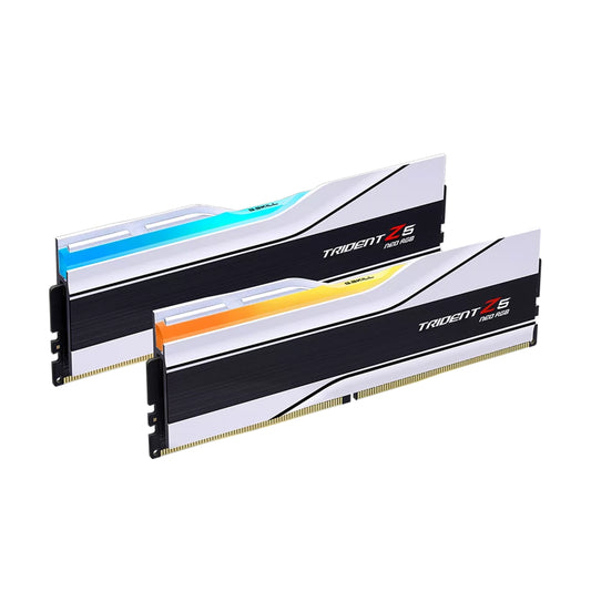 G Skill Trident Z5 Neo RGB 32GB (2x16GB) DDR5-6000MTs, CL30-36-36-96 1.35V AMD EXPO, White | F5-6000J3036F16GX2-TZ5NRW