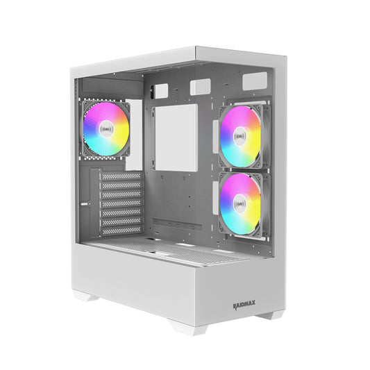 RAIDMAX Infinita i801 Mid Tower ATX PC Case,White