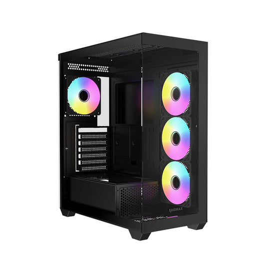RAIDMAX Infinita i800 ATX Mid Tower PC Case,Black