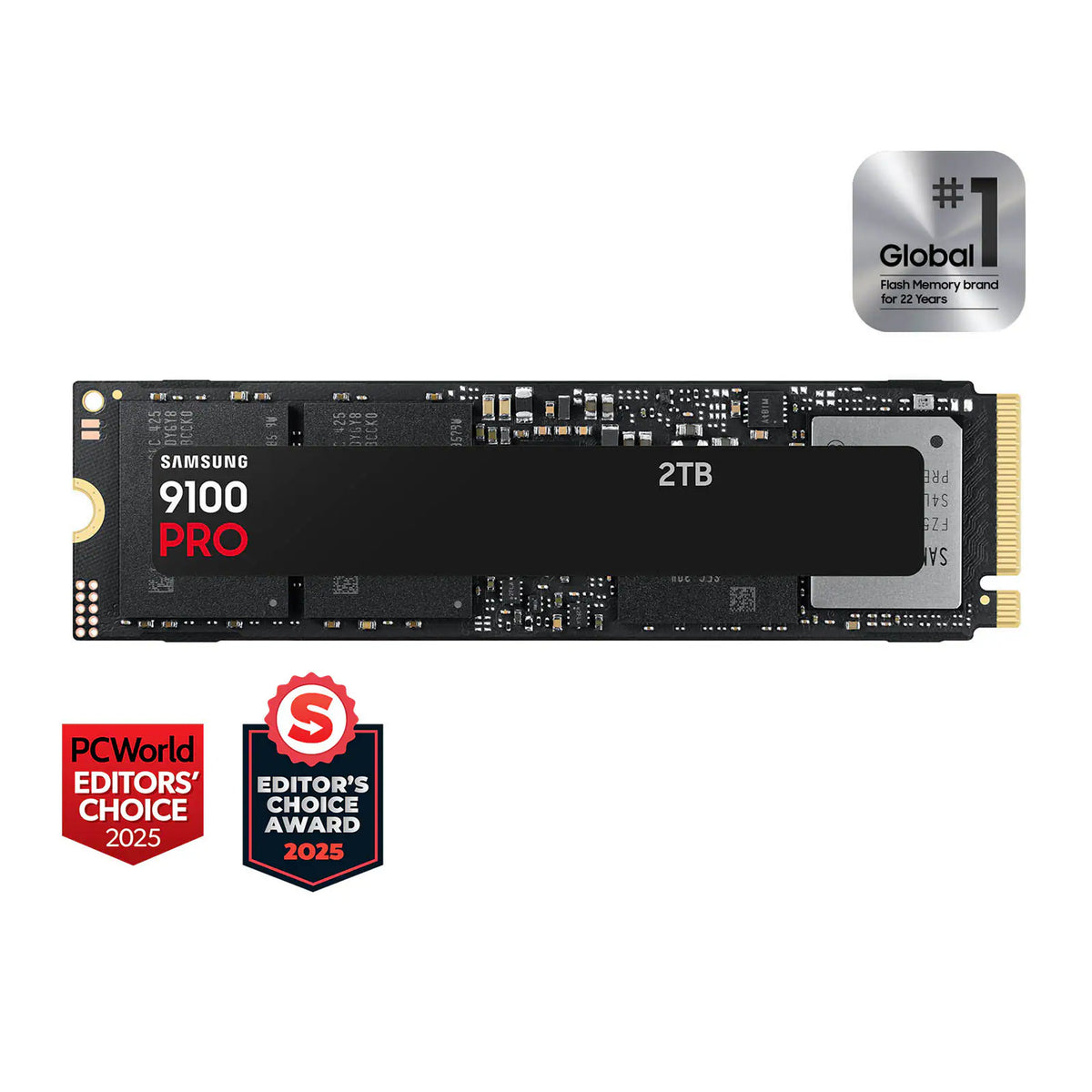 Samsung 9100 PRO 2TB PCIe 5.0 NVMe SSD