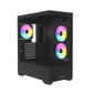 RAIDMAX Infinita i801 Mid Tower ATX PC Case, Black