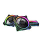 Asus Prime MR120 Fan ARGB Reverse 3 Pack Cabinet Fan Black