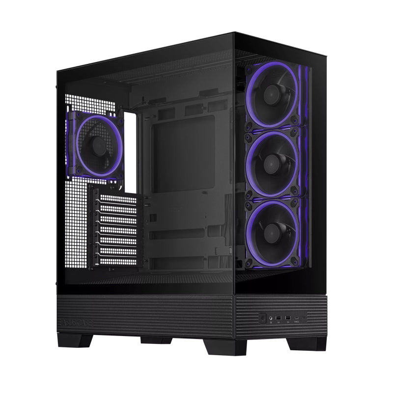 ASUS A31 PLUS Mid-Tower ARGB ATX Case -Black