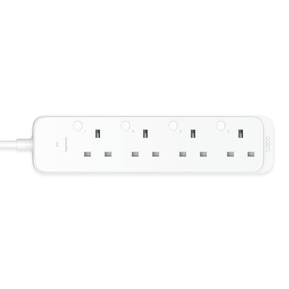 Tapo P304M Matter-Certified Smart Power Strip  4-Outlet Surge Protector with Energy Tracking