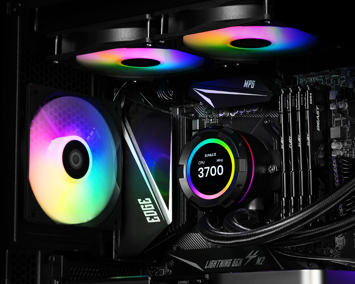 ID Cooling Space SL240 XE LCD AIO (BLACK)