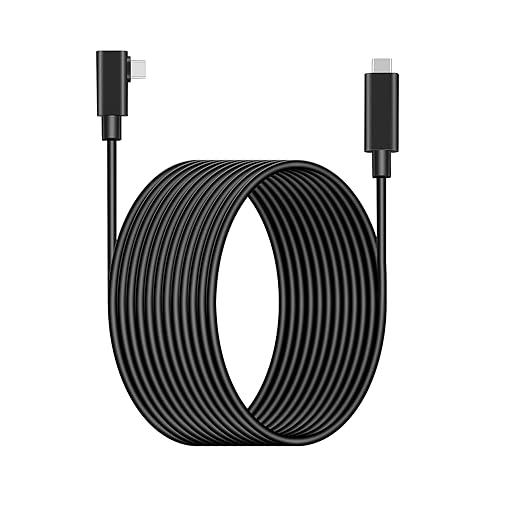 Link Cable 16FT for Meta Quest 3S/3/Oculus Quest 2/Pro/Pico - PC VR, USB 3.1 Type C to C