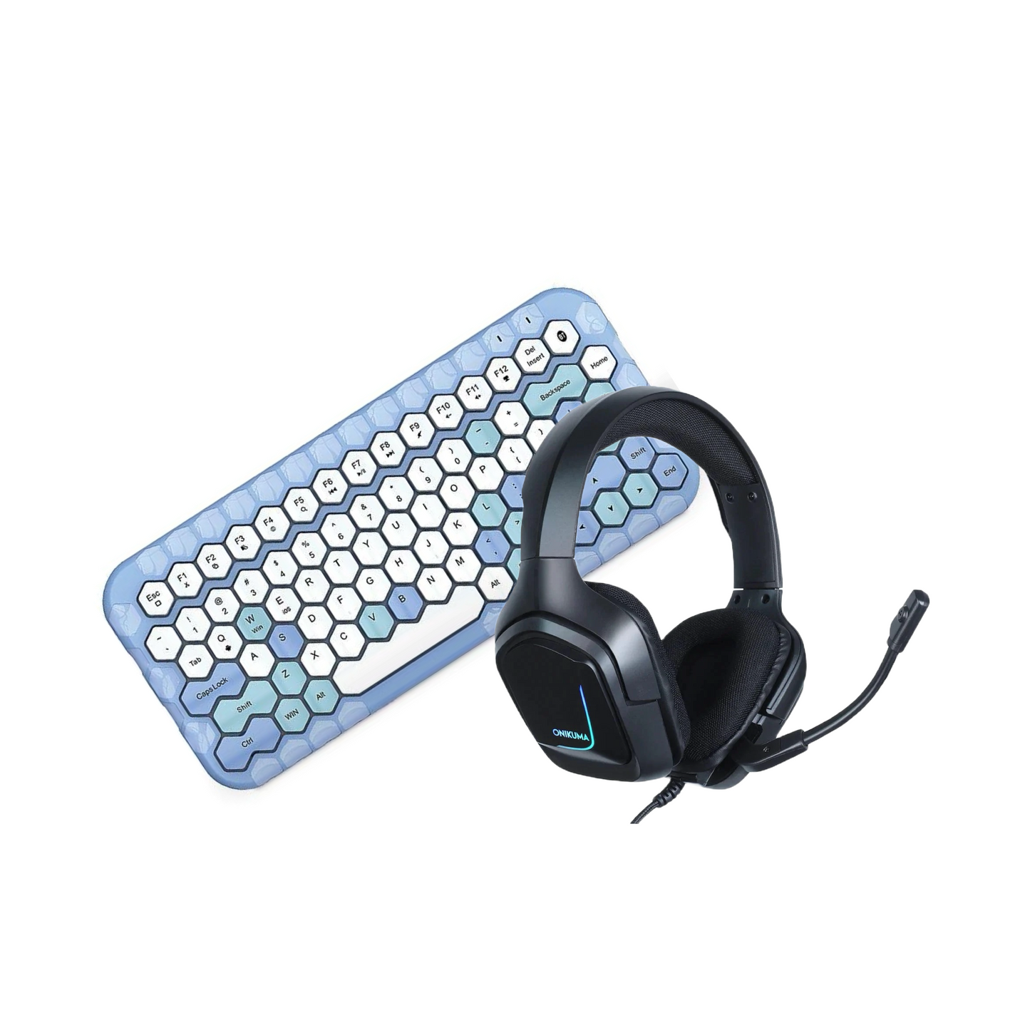 gaming keyboard&hedset bunddle offer