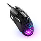 SteelSeries Aerox 5 Ultra Lightweight Honeycomb Water Resistant Wired RGB Optical Gaming Mouse With 9 Programmable Buttons - Wired - Black
