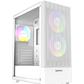 RAIDMAX V218 Mid Tower PC Case – ARGB Gaming Case with Mesh Front-White