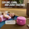 Yango Yasmina Lite AI Smart Speaker, Bilingual Arabic & English, Music, Stories, Quran, Screen-free Learning for Kids, Routine helper for Parents, pink