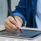 Powerology 1.5mm Tip Smart Apple iPad Pencil, PSMAPNBK